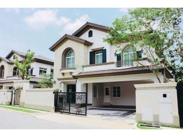 PJH134 ขายบ้านเดี่ยว2ชั้น โครงการ นันทวันสไตล์ยุโรปพร้อมเฟอร์นิเจอร์