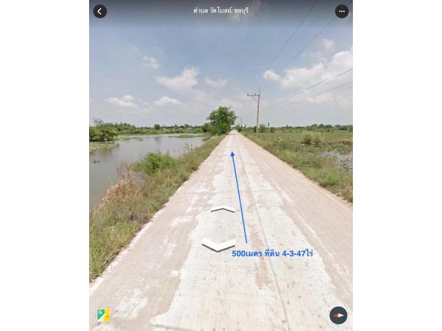 @@@ขายที่ดิน 4-3-47ไร่ ใกล้สำนักงานที่ดินพนัสนิคม@@