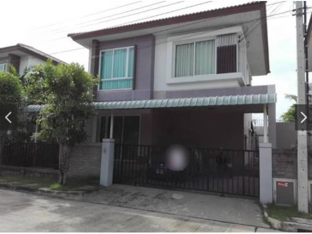 PJH147 ขายบ้านเดี่ยว2ชั้น หมู่บ้านคาซ่าเพลสโต้ บรรยากาศดี เนื่อที่ 41ตรว