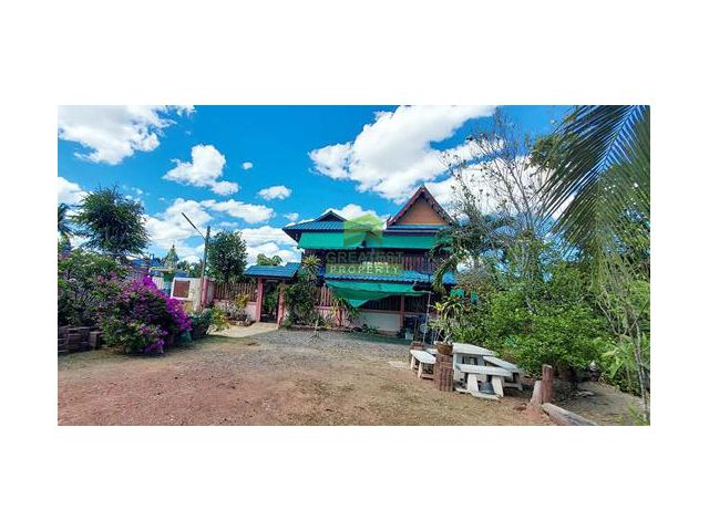 ขายด่วน ที่ดิน พร้อมสิ่งปลูกสร้าง บ้านเดี่ยว 2 ชั้น ซอยวัดสวนแก้ว สมุทรสงคราม เนื้อที่ 65 ตร.ว ทำเลดี เหมาะพักอาศัย