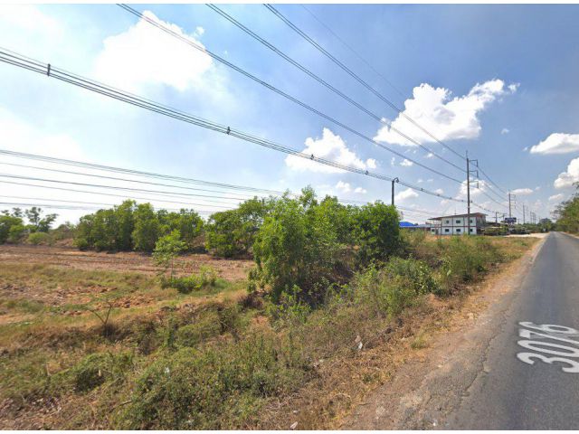 ขายที่ดินราชสาสน์ 4 ไร่ ติดถ.บ้านสร้าง-พนมสารคาม(3076) ใกล้แยกพนมสารคาม - 8 กม. จ.ฉะเชิงเทรา