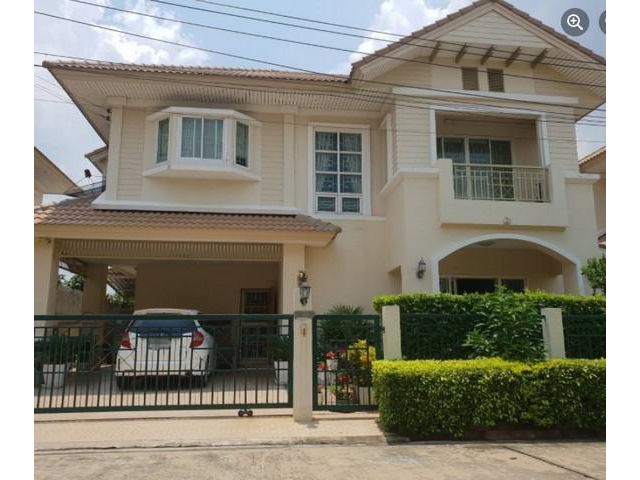 NBS045 ขายบ้านเดี่ยว2 ชั้น บ้านอาภา2 ซอยสวนผัก32 บางกรวย นนทบุรี  59 ตรว มี 4 ห้องนอน 4 ห้องน้ำ