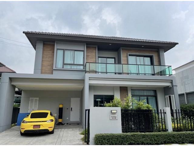FPL 268 ขายบ้านเดี่ยว 2 ชั้น เนื้อที่ 53.7 ตรว.หมู่บ้าน เวนิว พระราม 9 เดินทางสะดวกใกล้ทางด่วน