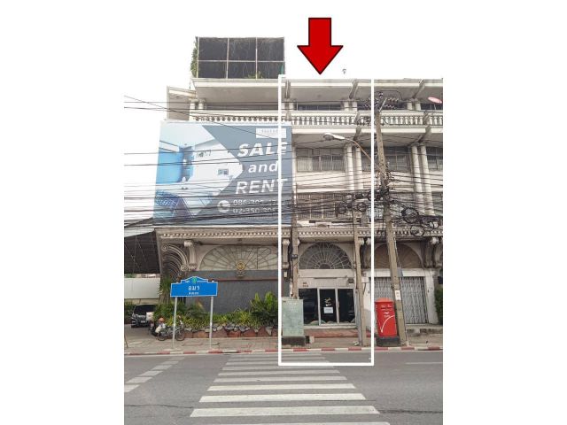 ให้เช่าตึกแถว4.5ชั้น ถนนนางลิ้นจี่ แหล่งคนออฟฟิศ