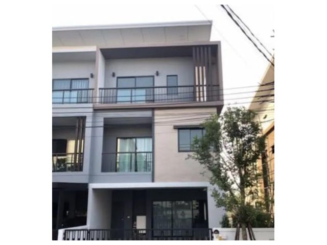 ขายบ้านแฝด 3 ชั้น โครงการธนาคลัสเตอร์ เวสต์เกต บางใหญ่
