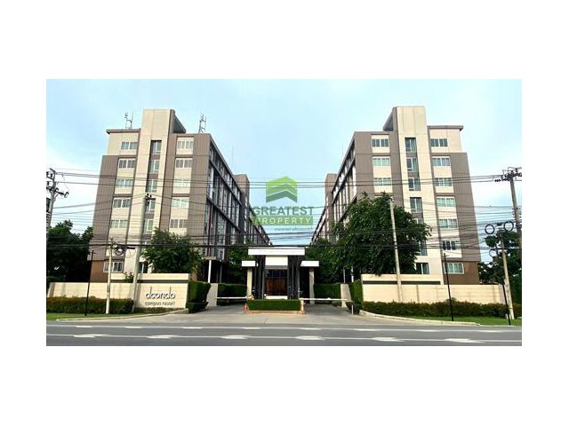 ดี คอนโด แคมปัส รีสอร์ท บางนา D-CONDO CAMPUS RESORT BANGNA ขายด่วน คอนโด 30.05 ตร.ม ชั้น 4 ตึก SUMMER A พร้อมเฟอร์ครบชุด