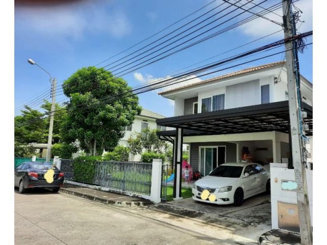 ขายถูกบ้านเดี่ยว 2ชั้น 61ตร.ว ม.ชลดา-สุวรรณภูมิ บ้านสวยตกแต่ง ต่อเติมแล้วทั้งหลัง ใก้ลสนามบินสุวรรณภูมิ เทคโนเจ้าคุณทหาร