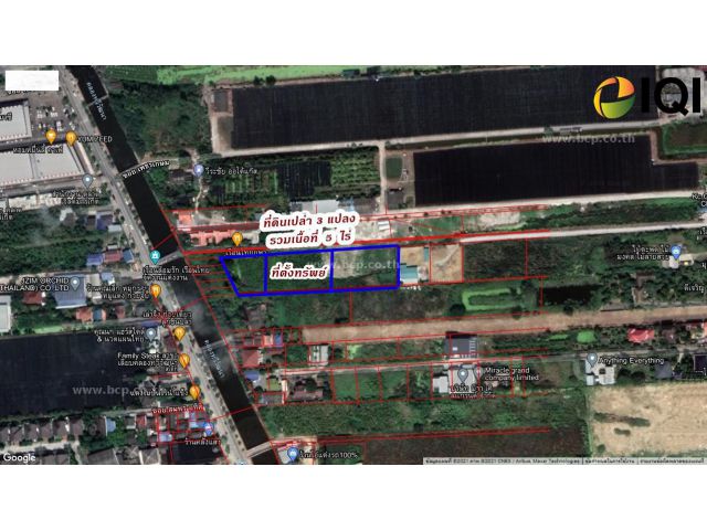 ขาย ที่ดินเปล่า พุทธมณฑลสาย 3 ติดคลองทวีวัฒนา #LB128 - 018709