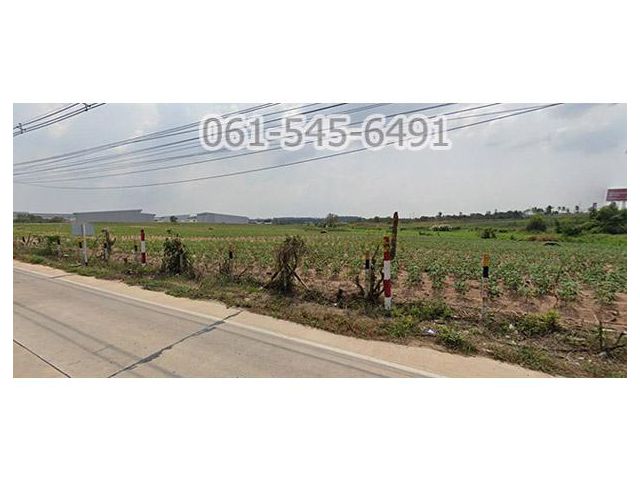 ขายที่ดิน ศรีราชา 44 ไร่ ใกล้ ถนนมอเตอร์เวย์-ศรีราชา(บายพาส) ติดถนน เส้น แยก 36 – โค้งดารา สวย ทำเลดี สุดคุ้มค่า