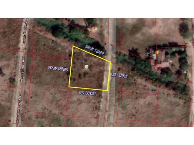Land, Moobaan Songsang 248  sq wa, Lat Bua Luang District, Phra Nakhon Si Ayutthaya