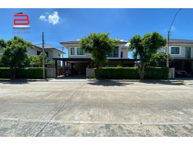 บ้านเดี่ยว หมู่บ้าน คาซ่าวิลล์ รามอินทรา-วงแหวน 2 เนื้อที่ 65.6 ตรว. ถนนกาญจนาภิเษก-วงแหวน เขตบางเขน