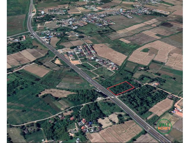 ที่ดินหัวสนามบินเชียงราย ติดถนนบายพาส ทำเลอนาคต