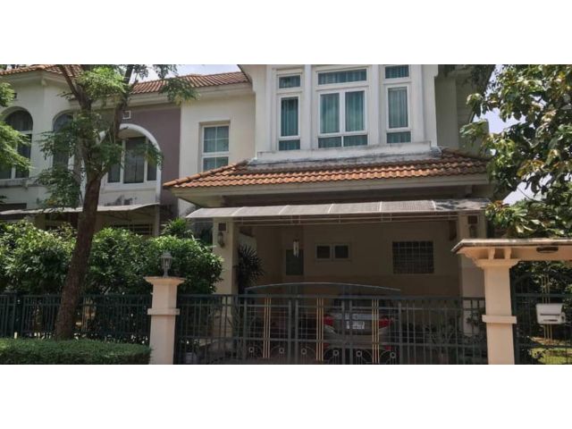 PR434ขายบ้าน 2 หลัง บนที่ดิน 2 โฉนด หมู่บ้านราชพฤกษ์ พิกัดบ้านเลขที่ 122/1 และ 122/12 ถ. เฉลิมพระเกียรติ ร. 9 แขวงดอกไม้