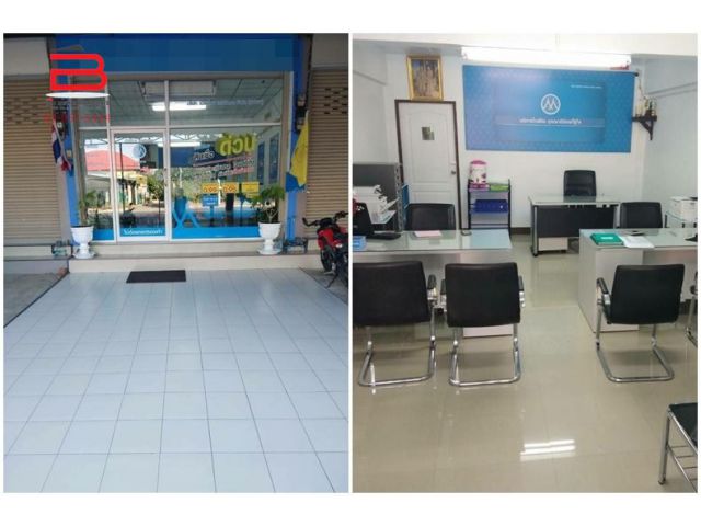 อาคารพาณิชย์ 2.5 ชั้น ติดถนนดอนเจดีย์-ศรีประจันต์ เนื้อที่ 32.8 ตรว. อ.ดอนเจดีย์ จ.สุพรรณบุรี