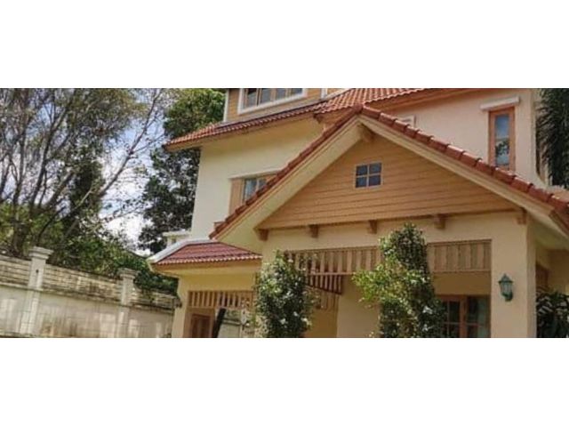 PR435บ้านเดี่ยวในโครงการ หมู่บ้านลัดดารมย์ ซอย รามคำแหง 118 3 ห้องนอน 3 ห้องน้ำ มีห้องแม่บ้าน ครัวบิวท์อิน พื้นหินอ่