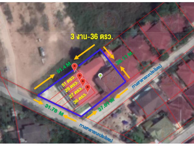 ขายตึกแถว 4 คูหาพร้อมบ้านเดี่ยว ติดถนน 331 เพียง 200 เมตร