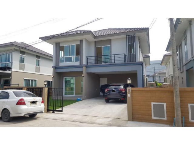 PJH241 ขายบ้านเดี่ยว หมู่บ้านภัสสร26 ติด ถ.345 เนื้อที่ 60 ตร.วา  ราคาขาย 5 ล้าน