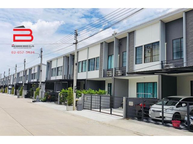 ทาวน์โฮม 2 ชั้น โครงการ พลีโน่ รังสิต-นครนายก เนื้อที่ 18.3 ตรว. อ.คลองหลวง ปทุมธานี