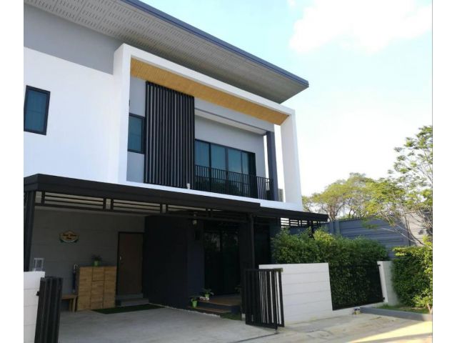 PJH274 ให้เช่าบ้านเดี่ยว หมู่บ้านชีวารมณ์ พร้อมอยู่ ใกล้ฟิวเจอร์ปาร์ค-รังสิต