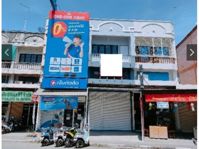 PJB278 ขายอาคารพาณิชย์ 3 ชั้น 26.6 ตร. ว. ติดถนน คนเยอะ ทำเลค้าขาย