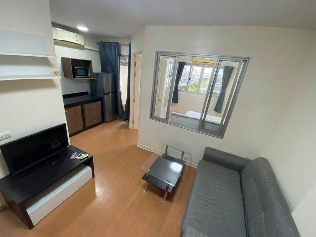 S1195**ขายด่วน** คอนโด LUMPINI CONDOTOWN RATTANA THIBET ขนาด 28.32 ตึก A1 ชั้น 7  สถานที่สำคัญใกล้เคียง ใกล้ห้างสรรพสินค