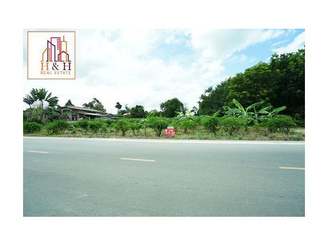 ที่ดินติดถนน 10ไร่ ปลวกแดง อ่างเก็บน้ำหนองปลาไหล
