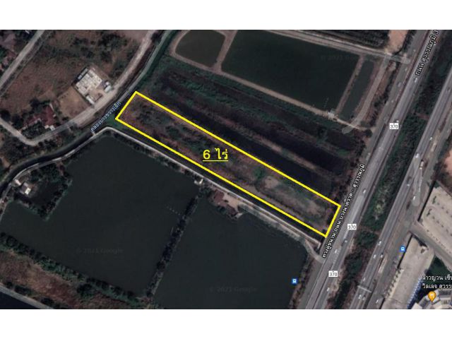 ขายที่ดินเปล่า ขนาด 6 ไร่ ตรงข้ามCentral Village บางพลี สมุทรปราการ(ติดเจ้าของ)