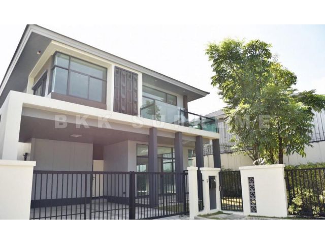 (ขาย) **บ้านเดี่ยว 2 ชั้น หมู่บ้าน เศรษฐสิริ พัฒนาการ บ้านใหม่ ยังไม่ได้เข้าอยู่ หลังมุม **