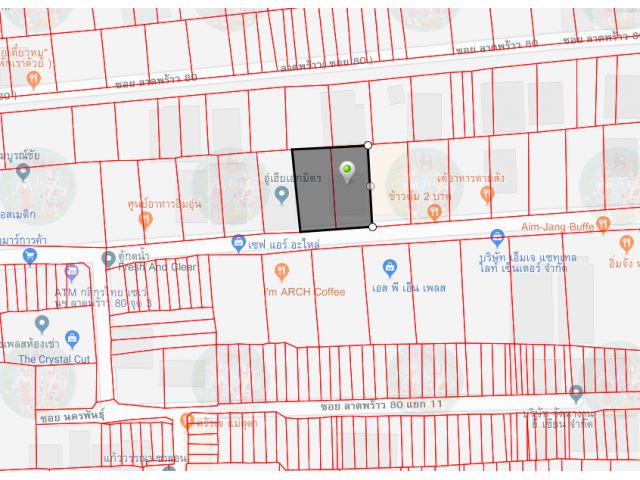 ✅ ขายที่ดิน(ติดถนน)ลาดพร้าว80แยก22 พื้นที่ 246 ตร.วา ตารางวาละ143,000 (95)