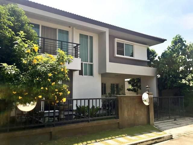 ขายบ้านเดี่ยว 2 ชั้น หมู่บ้าน Casa Ville วัชรพล-เพิ่มสิน หลังมุม สภาพดี ใกล้ทางด่วน