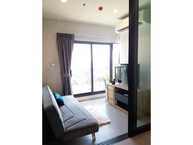 Condo for RENT at The Room Sukkhumvit 62 Near BTS Punnavithi. Size 38 sqm, 12A floor , 1 Bed Plus