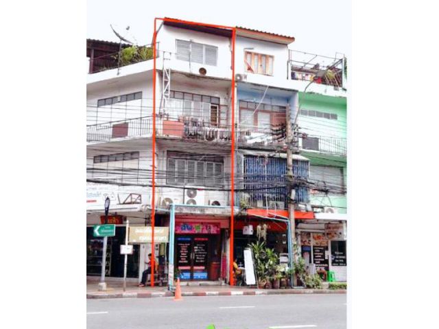ให้เช่า-ขายตึกแถว  4 ชั้น ริมถนนสามเสน