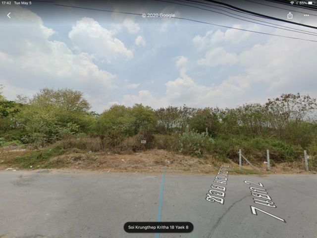 ให้เช่า-ขายที่ดิน 1 ไร่   สนามกอล์ฟ เขตสะพานสูง