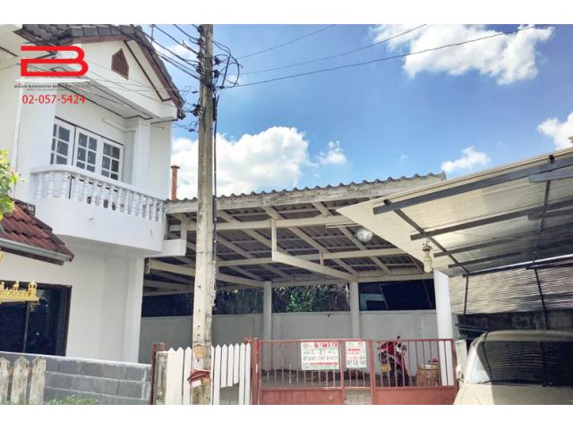 ทาวน์เฮาส์ 2 ชั้น โครงการ บ้านเเสนสุข เนื้อที่ 49 ตรว. ถนนสุวินทวงศ์ เขตมีนบุรี