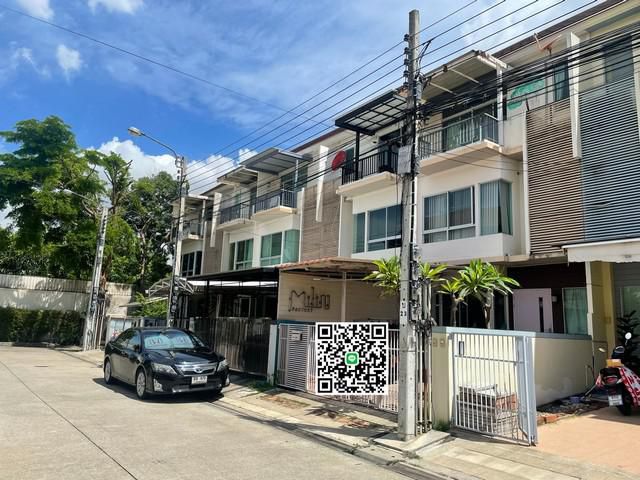 ทาวน์โฮม ม.บ้านใหม่ พุทธบูชา36 เนื้อที่20.6ตรว.