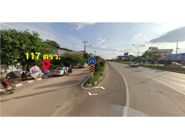 ขายที่ดินติดถนนมิตรภาพ 0-1-17 ไร่ ตำบลโพนทอง อำเภอสีดา จังหวัดนครราชสีมา