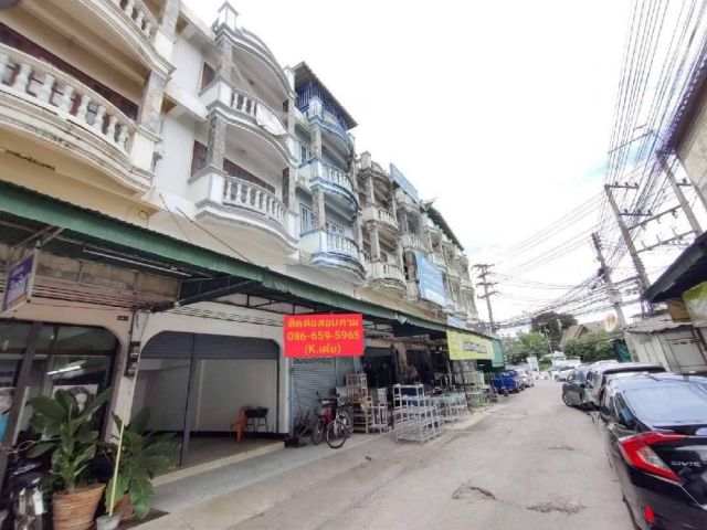 R7ให้เช่า​อาคารพาณิชย์​ 4 ชั้น ในกาดสามแยก