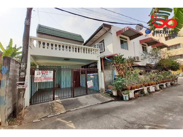 ขายทาวน์เฮ้าส์ 2 ชั้น 19 ตารางวา ซอยนครอินทร์ 6  MRT แยกติวานนท์ หลังริม