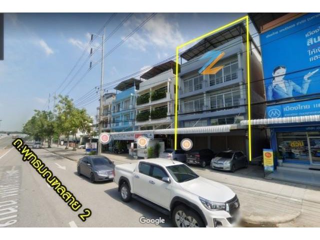 ขายอาคารพาณิชย์ มีลิฟท์  4.5 ชั้น 51 ตร.วา  ติด ถ.พุทธมณฑลสาย 2