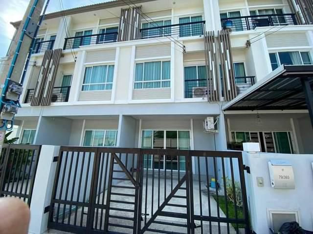 T227ให้เช่าทาวน์โฮม เดอะแพลนท์ ซิตี้ นวมินทร์ ซอยนวมินทร์86 เนื้อที่17ตรว 3นอน 3น้ำ