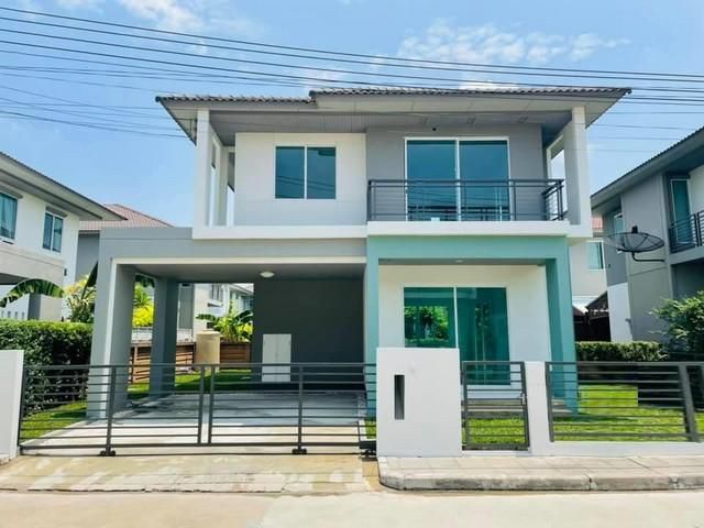 ขายบ้านเดี่ยว2ชั้น บ้านใหม่ไม่เคยเข้าอยู่ ใกล้ถนนตัดใหม่ราชพฤกษ์ ย่านราชพฤษ์ 345 หมู่บ้านฮาบิเทีย บอนด์ ราชพฤกษ์