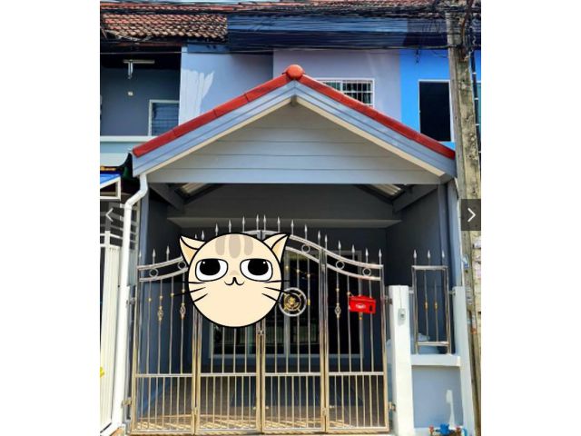 PR535ทาวน์เฮ้าส์พร้อมเข้าอยู่ 17 ตร. วา ถนนเมนโครงการ หมู่บ้านศรีเมืองทอง ถนนวัดลาดปลาดุก8เลน