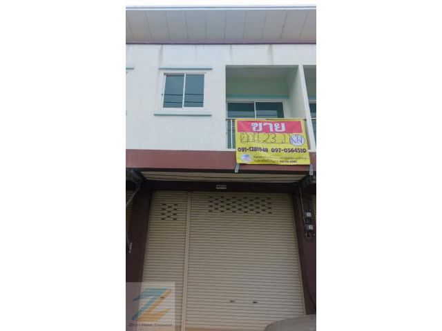 ขาย อาคารพาณิชย์  2 ชั้น 23.1 วา  ถ.แจ้งสนิท   อ.ชนบท จ.ขอนแก่น