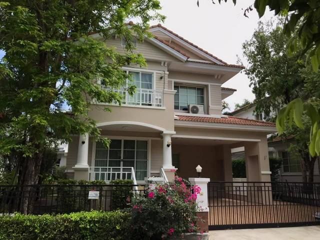 ให้เช่าบ้านเดี่ยว 2 ชั้น เนื้อที่ 69 ตรว. หมู่บ้านมัณฑนา1 ใกล้ถนนบางนาตราด
