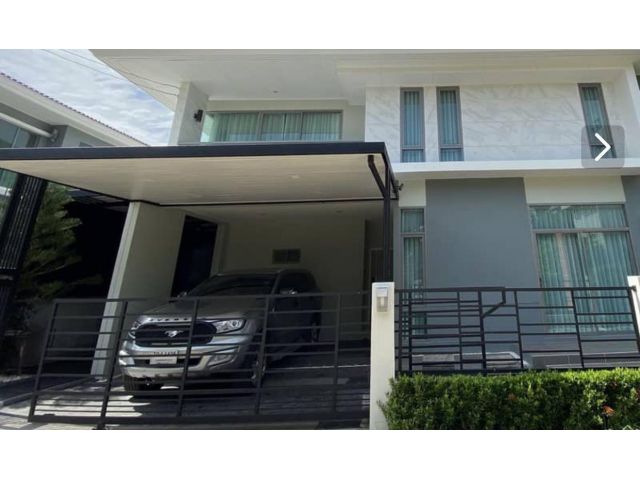 PR547ขายเพอร์เฟคเพลสพระรามเก้า โซนทำเลดีที่สุด ราคาคุยกันได้ บ้านเดียวแปลงมุม ไม่ติดใคร จอดรถได้หลายคัน โซนส่วนตัว