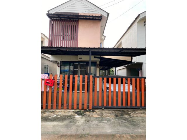 บ้านเอื้ออาทร วารินชำราบ จ.อุบลราชธานี ใกล้โรงพยาบาลวาริน สถานีรถไฟ