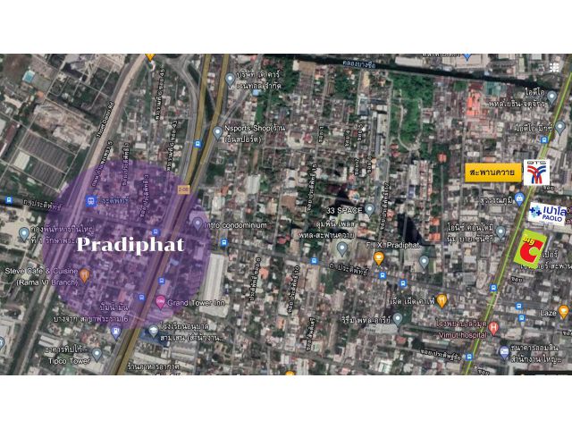 ขายที่ดินถนนประดิพัทธ์ แปลงสวย 1 ไร่ เหมาะสำหรับทำบ้านพักอาศัย !