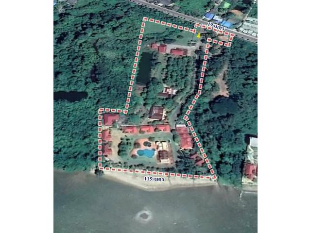 ที่ดินติดทะเล หาดเจ้าหลาว จันทบุรี 15ไร่หาดส่วนตัว