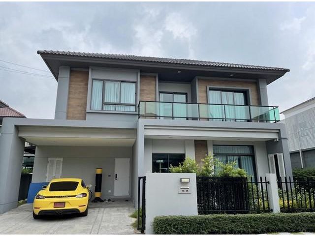 FPL 268  ขายบ้านเดี่ยว  2  ชั้น เนื้อที่ 53.7 ตรว.หมู่บ้าน เวนิว พระราม 9 เดินทางสะดวกใกล้ทางด่วน
