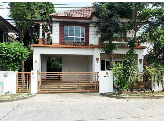 ปัญญาอินทรา บ้าน 2ชั้น 50 ตรว. 3นอน 4แอร์ ซาฟารีถ.